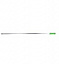 Ручка для держателя мопов, 140 см, d=23,5 мм, анодированный алюминий, зеленый